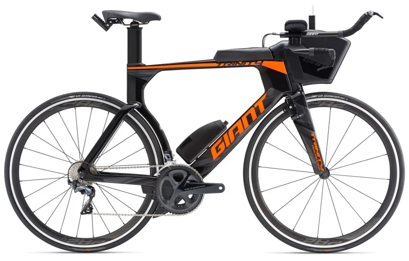 2019 Giant Trinity Advanced Pro 2 Carbon Mens Triathlon bike in Black