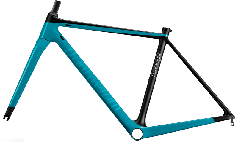 Lightweight Urgestalt DISC Carbon Road Bike FRAME : CYAN-2