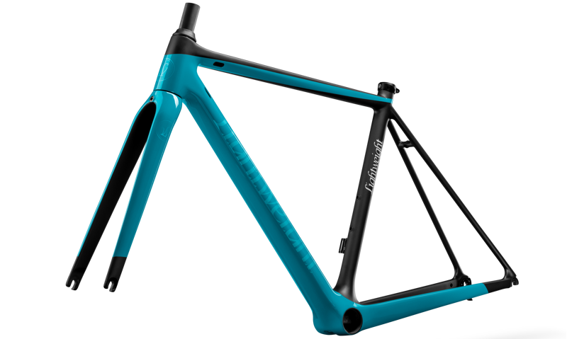 Lightweight Urgestalt DISC Carbon Road Bike FRAME : CYAN-3