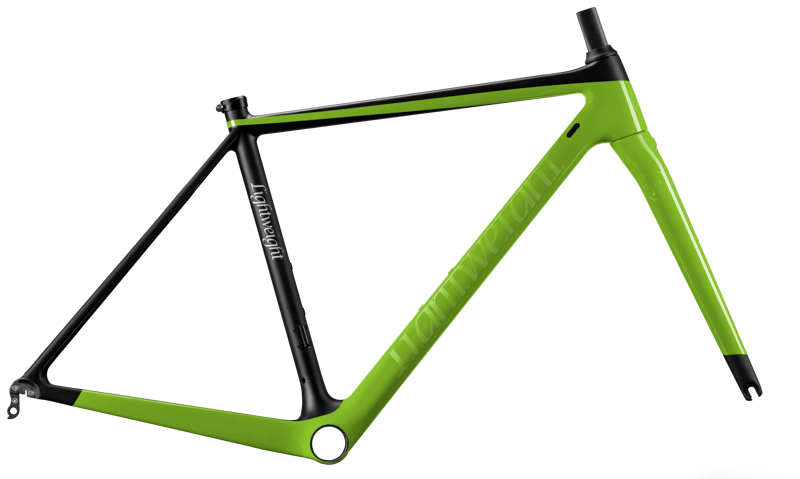 Lightweight Urgestalt DISC Carbon Road Bike FRAME : APPLE GREEN-1