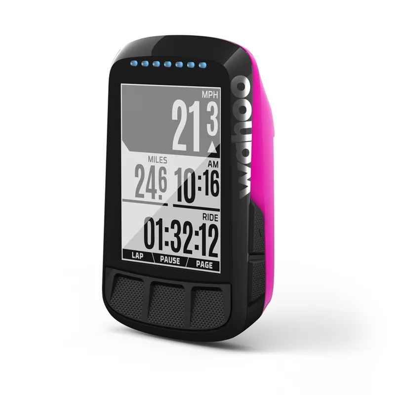 Wahoo Fitness ELEMNT BOLT GPS Cycle Computer : PINK Edition