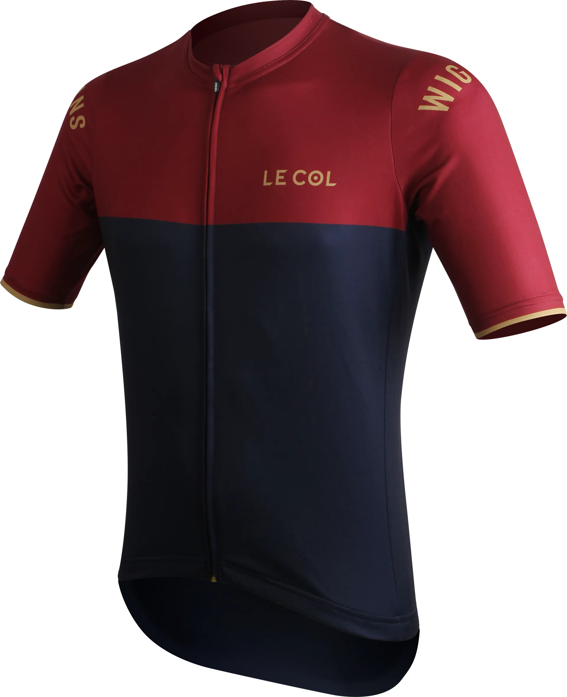 Le Col by Wiggins SPORT Short Sleeve Cycling Jersey Red Navy
