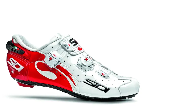 SIDI Wire Carbon Vernice : White/Red-1