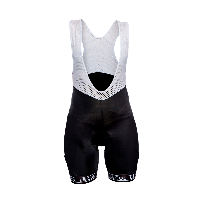 Le Col PRO Womens Bibshorts : Black-1