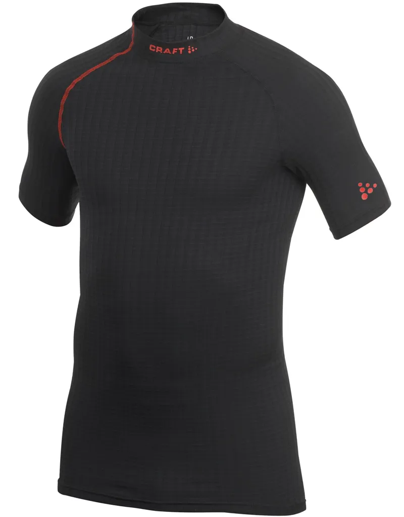 Craft ACTIVE Extreme Short Sleeve Base Layer : Black/Lava