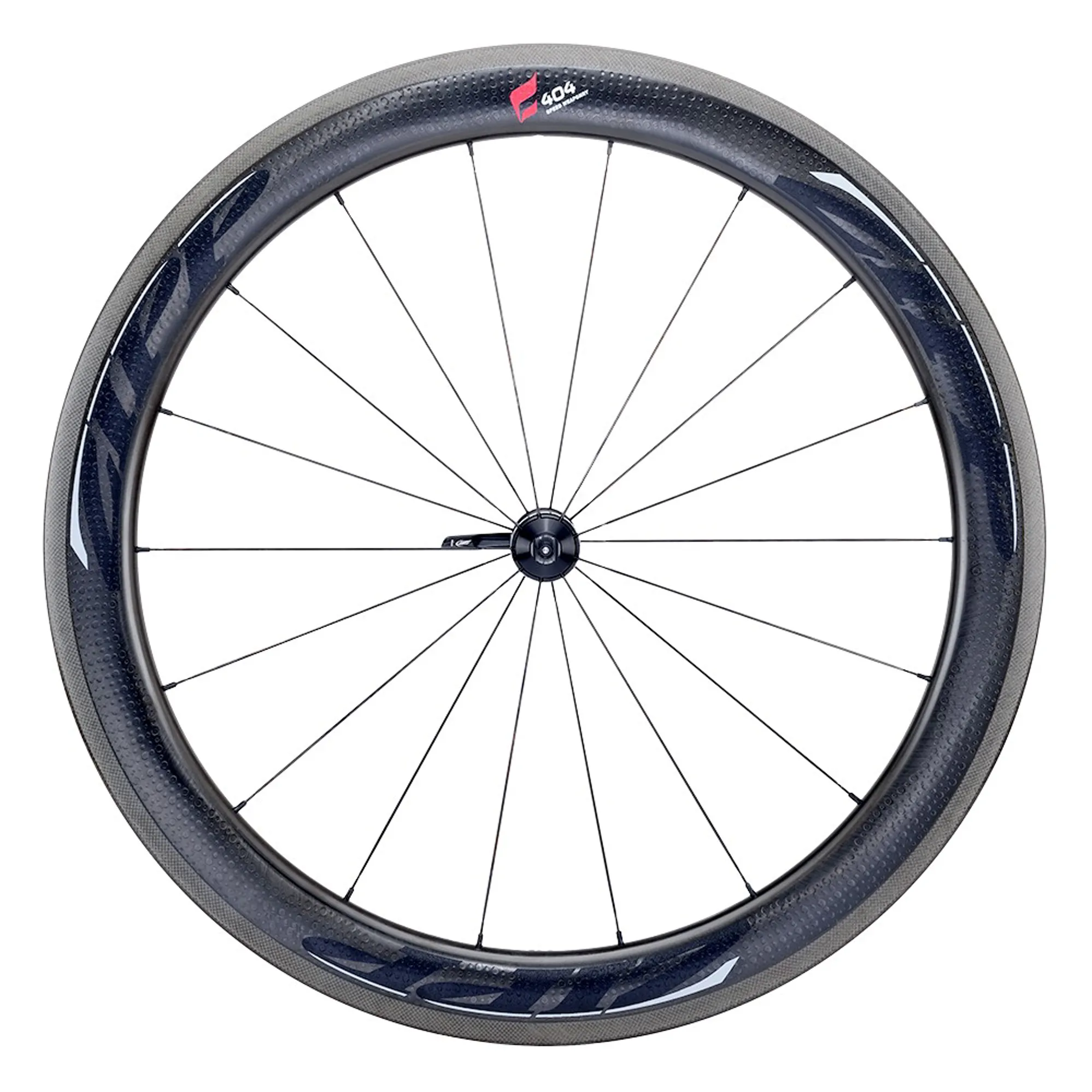 Zipp 404 FireStrike Carbon Clincher Front Wheel Impress Graphic