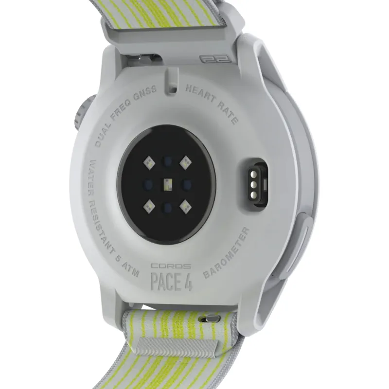  Coros Pace 4 GPS Sports Watch : Nylon : White-3