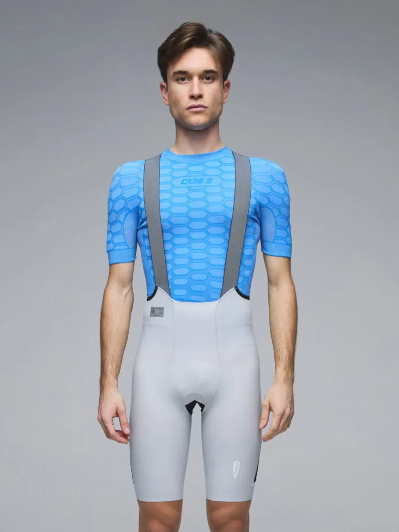 Q36.5 Base Layer 2 : Short Sleeve : Supersonic Blue-2