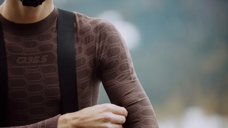 Q36.5 Base Layer 3 : Long Sleeve : Brownie Brown-3