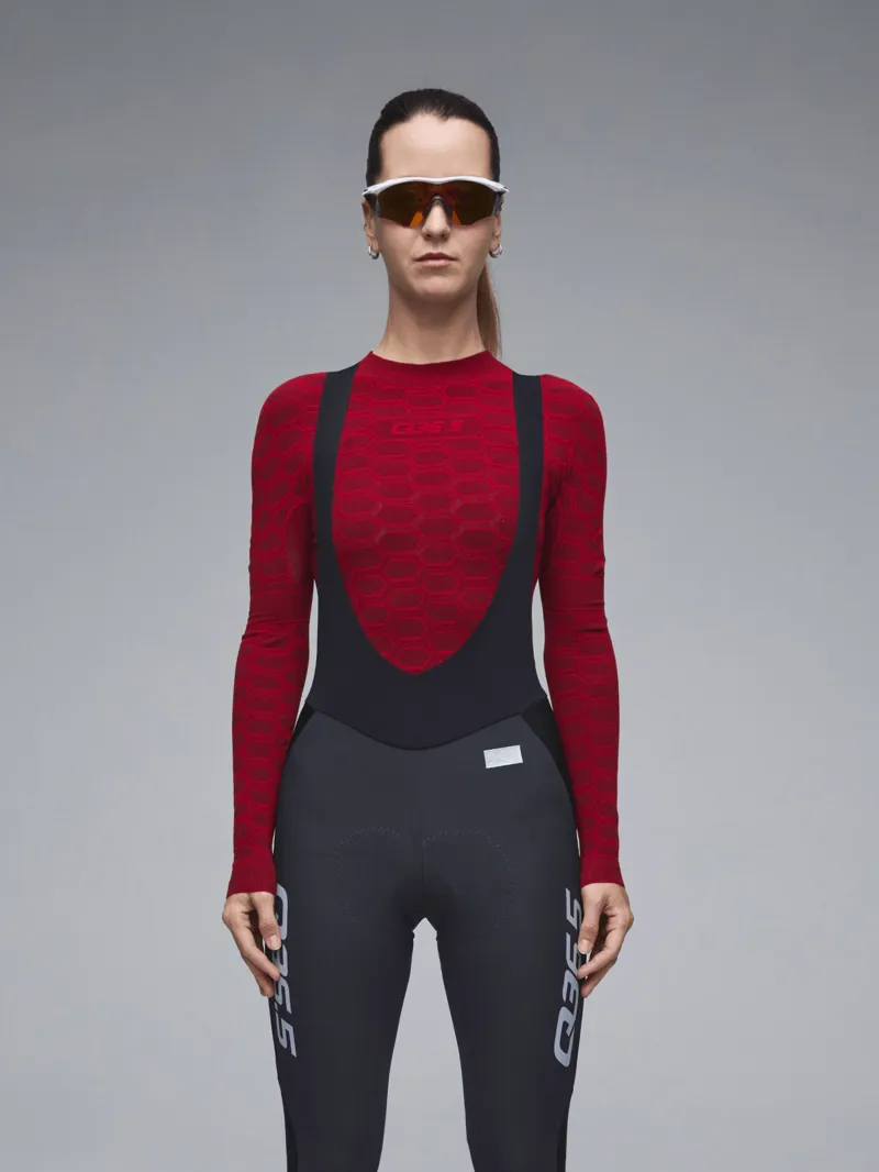 Q36.5 Base Layer 3 LONG SLEEVE : RED-3