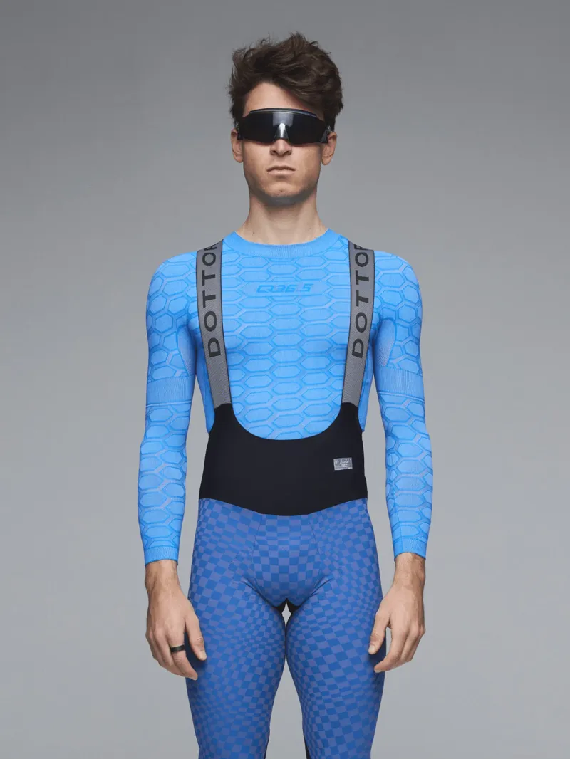 Q36.5 Base Layer 3 LONG SLEEVE : SUPERSONIC BLUE-2