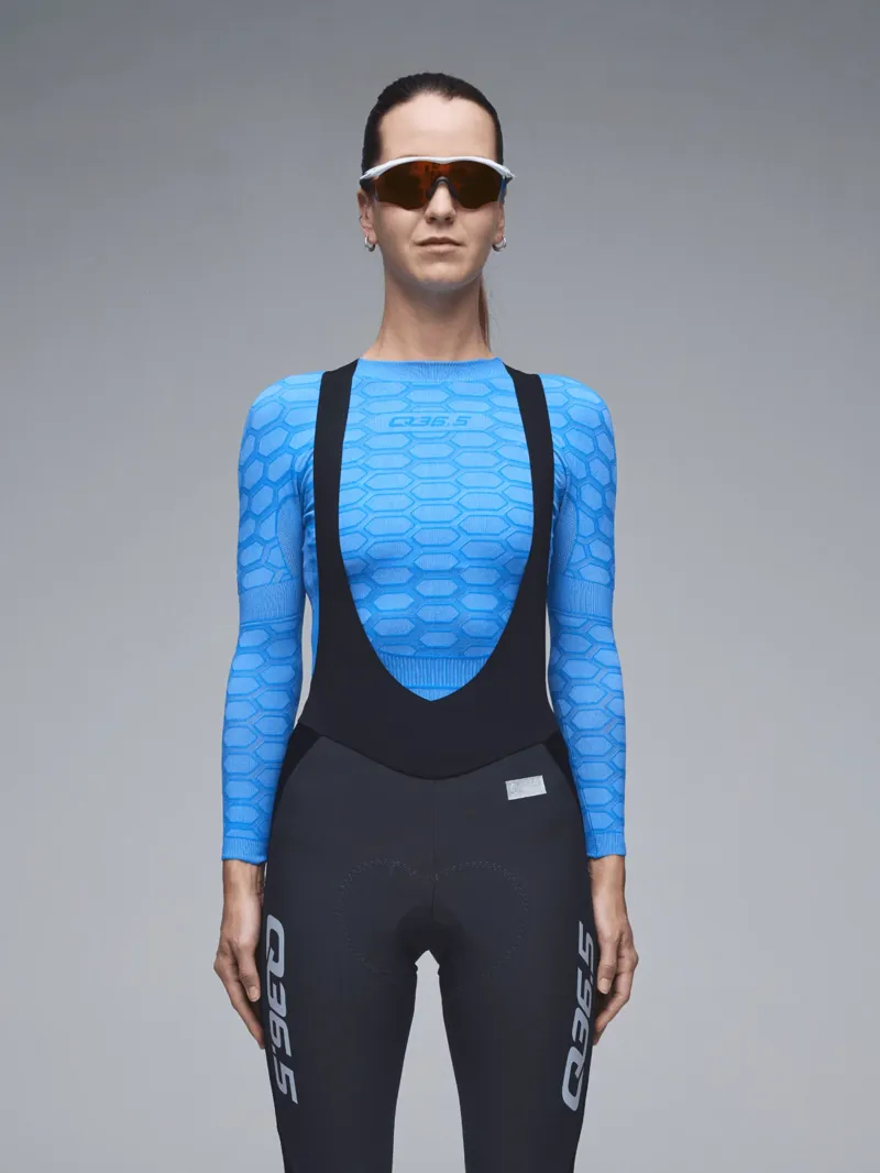 Q36.5 Base Layer 3 LONG SLEEVE : SUPERSONIC BLUE-3
