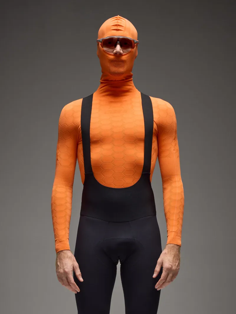 Q36.5 Base Layer 5 PLUS Hoodie : POPPY ORANGE-2