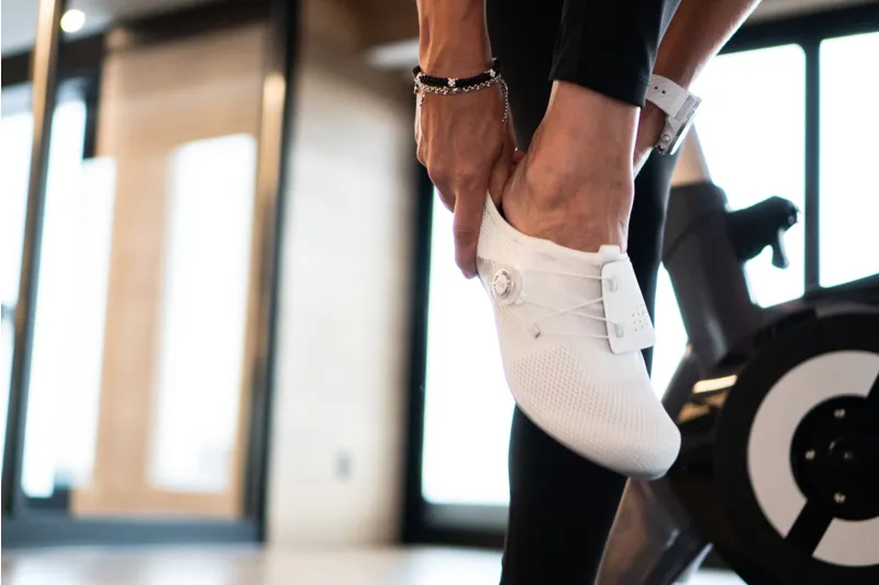 Shimano Shimano IC5W Womens SPD Indoor Cycling / Spinning Shoe : White-3