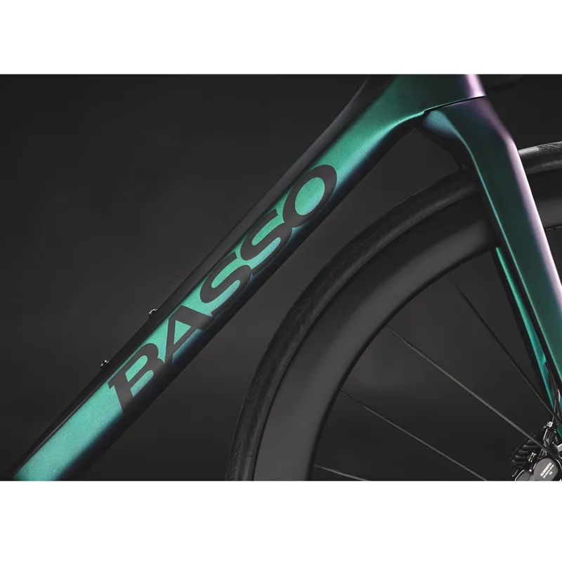 2023 Basso DIAMANTE SV DISC Carbon Road Frameset in AURORA-6