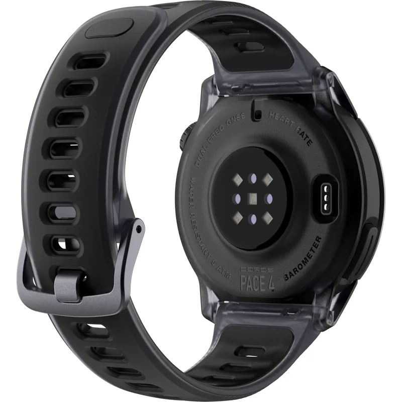  Coros Pace 4 GPS Sports Watch : CRYSTAL : Black-3