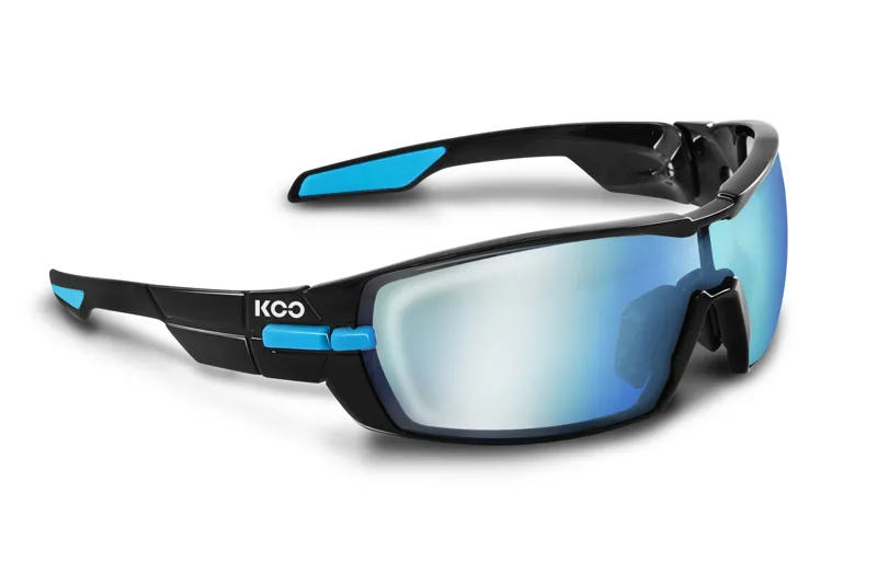 Koo OPEN Sunglasses : Black / Blue - Sky Blue : SMALL