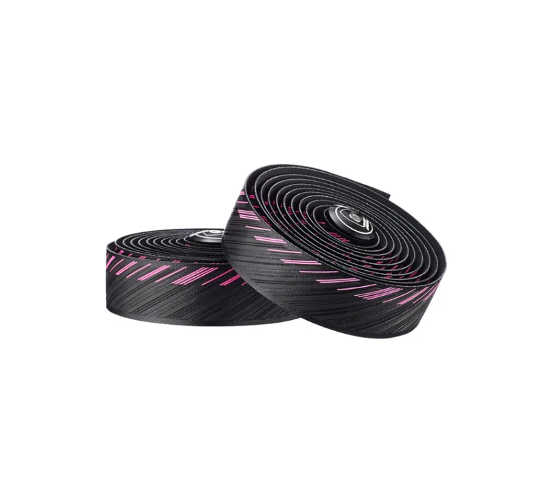 Silca Nastro Cuscino 3.75mm Bar Tape in Black / Hot Pink