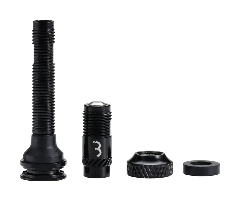 BBB BTI 166 CoreCaps Valves and Caps 2pcs : Black-1