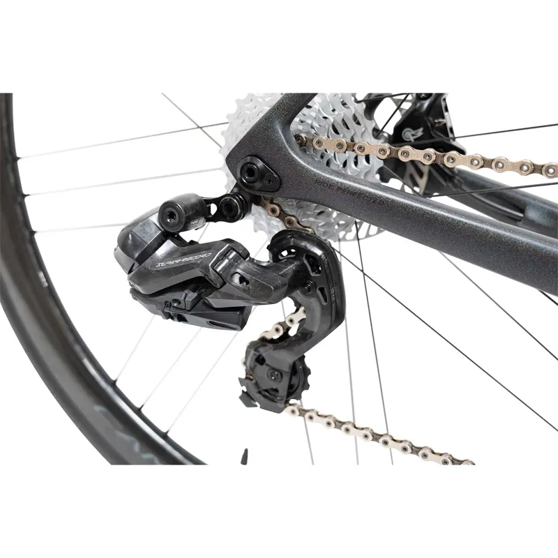 2023 Basso Diamante SV Disc with Super Record Wireless in Enigma Black-4