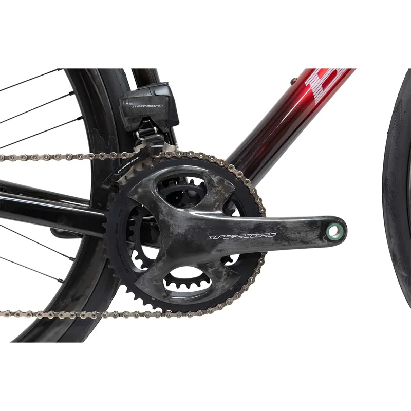 2023 Basso Diamante Disc : Super Record Wireless + Shamal in Red/Black-1