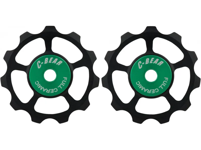 C-Bear Full Ceramic 11-Speed Jockey Wheels : Shimano / SRAM
