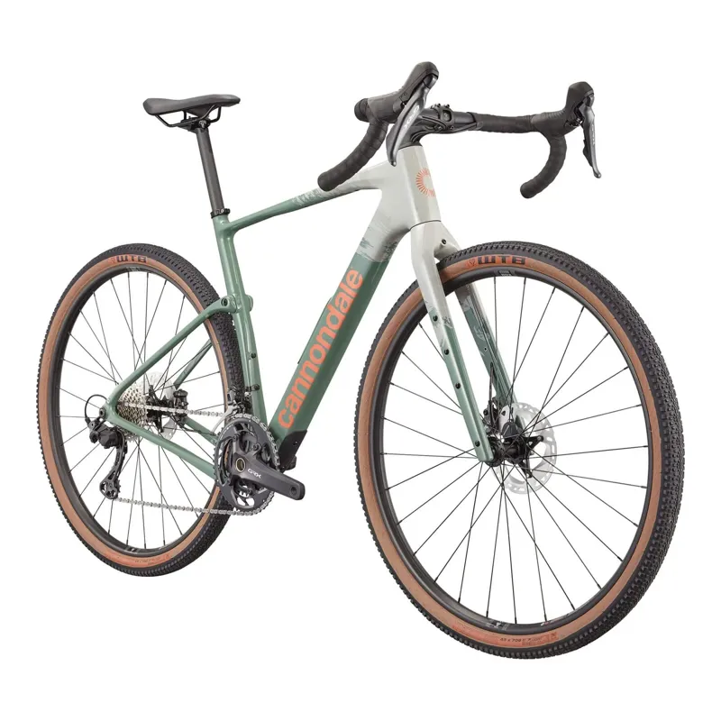Cannondale Topstone Carbon 2 GRX 2x Carbon Gravel Bike in Tiger Shark-5