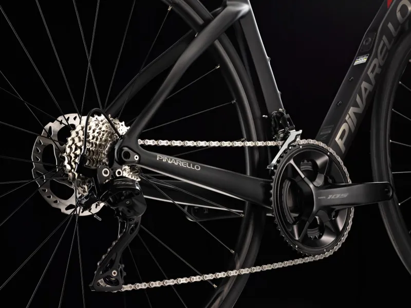 2026 Pinarello F1 105 Mechanical Carbon Road Bike : Carbon Red-8