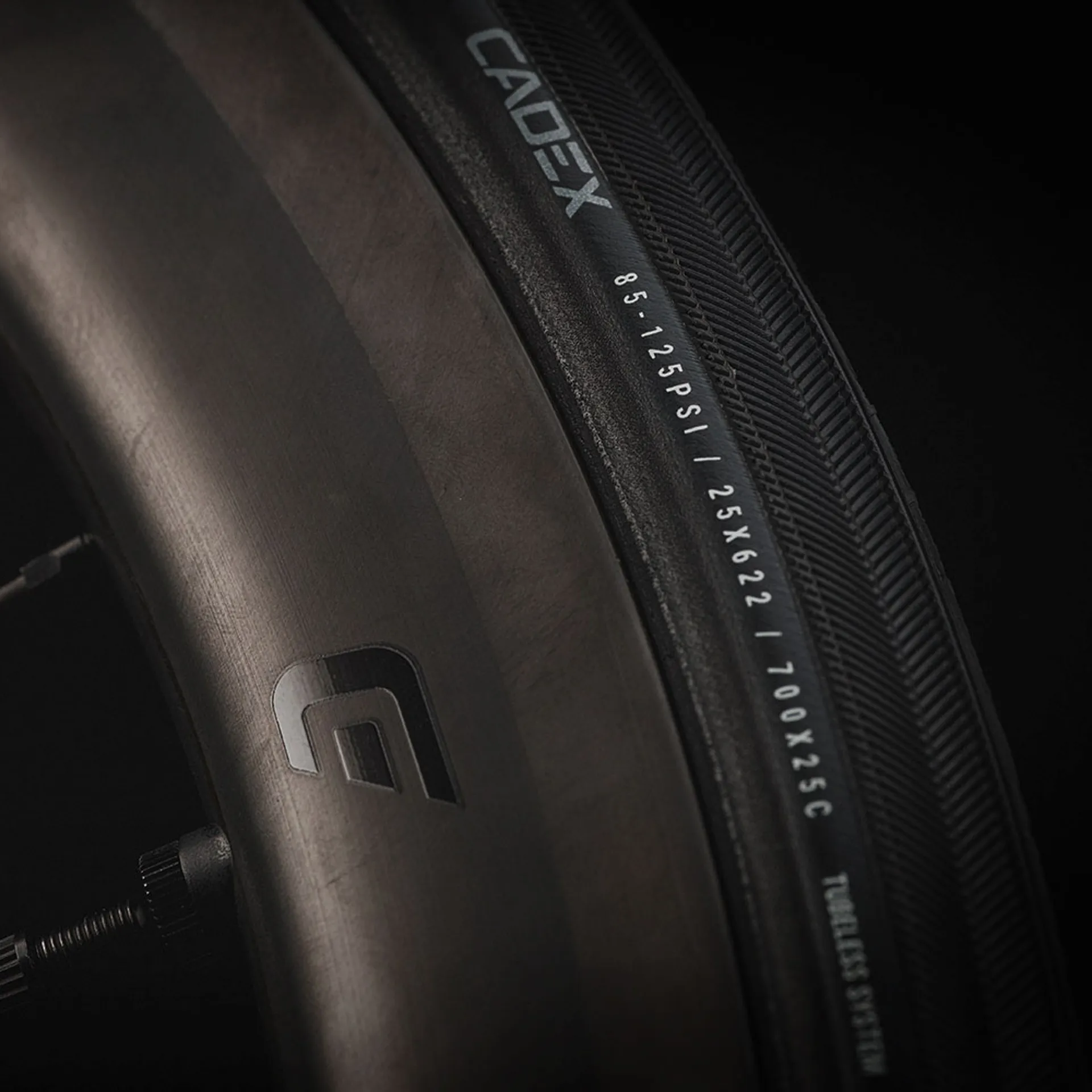 Cadex RACE Tubeless Road Cycling Tyres Black