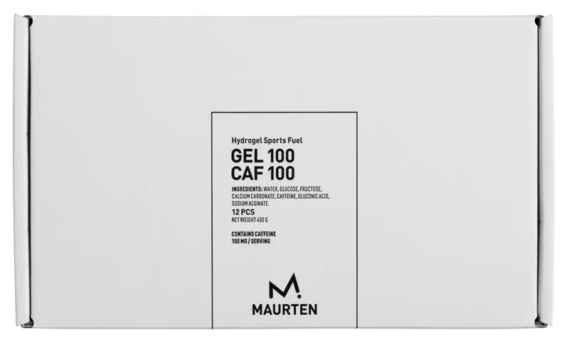 12 Maurten Gel 100 CAF 100 : Caffeine Energy Gel : BOX of 12 Sachets-2