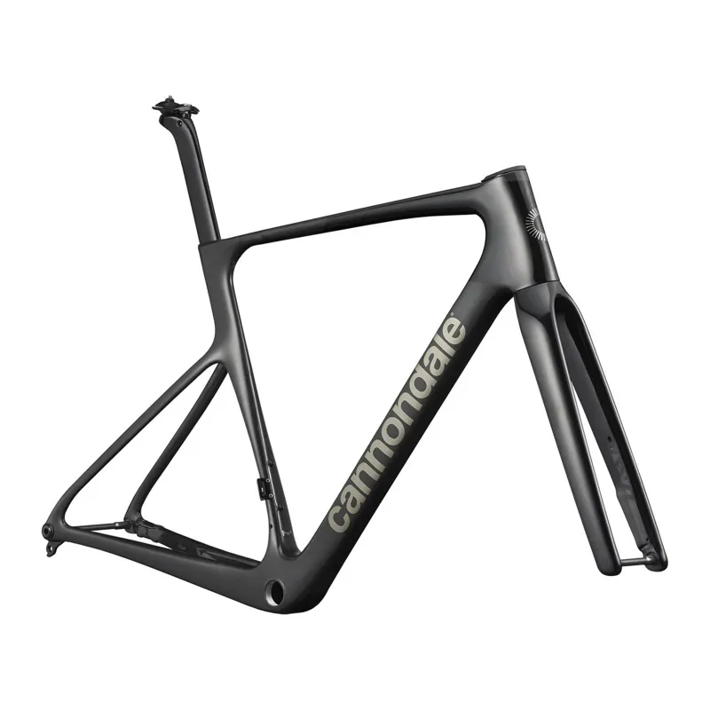 2026 Cannondale SuperSix EVO HI-MOD Gen 5 FRAMESET : MATTE BLACK-3