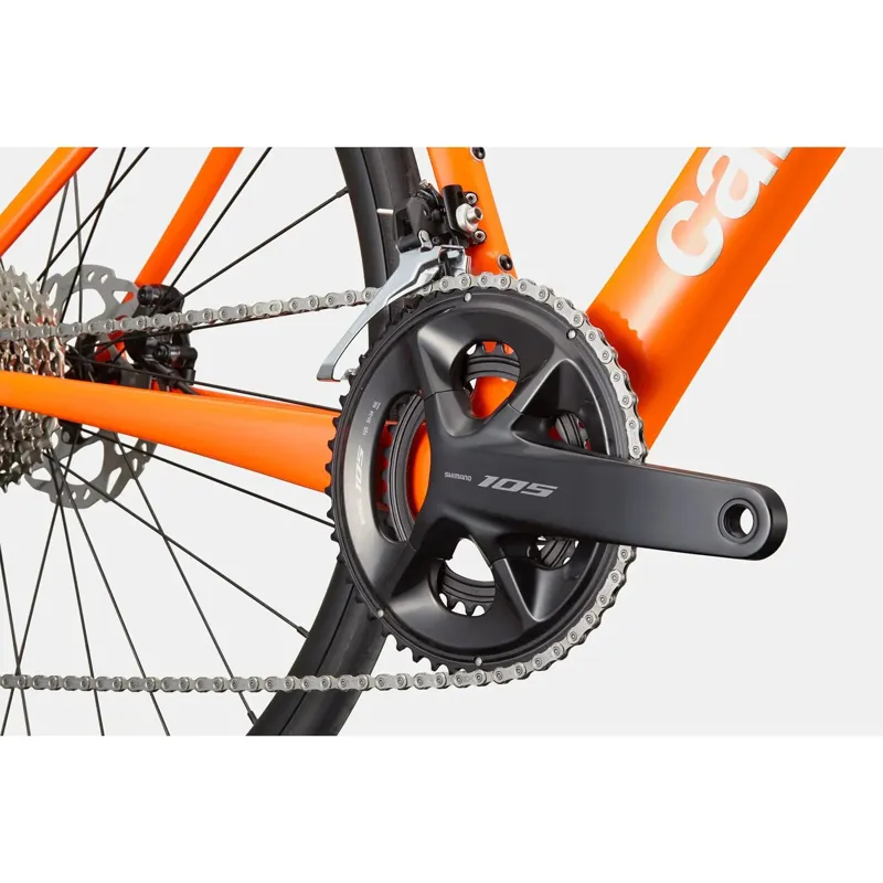 2025 Cannondale SuperSix EVO 4 Road Bike In Orange-8