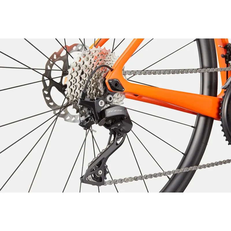 2025 Cannondale SuperSix EVO 4 Road Bike In Orange-7