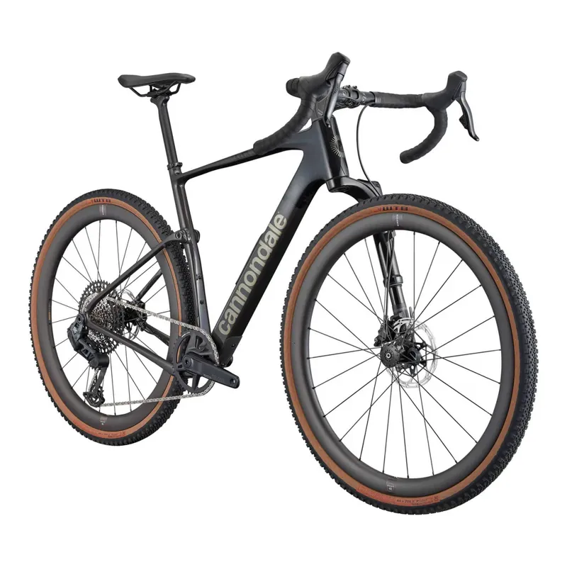 2025 Cannondale Topstone Carbon Lefty : AXS Gravel Bike in Black-1