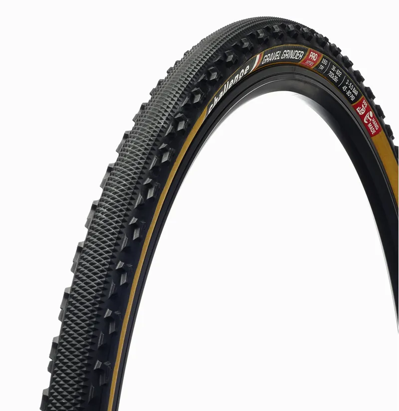 Challenge GRAVEL GRINDER PRO Clincher Gravel Tyre : OPEN TUBULAR-1