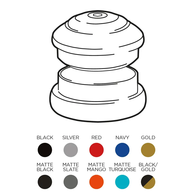 Chris King Inset 7 ZS44/EC44 Headset : 1-1/8 - 1-1/2 Inch-6