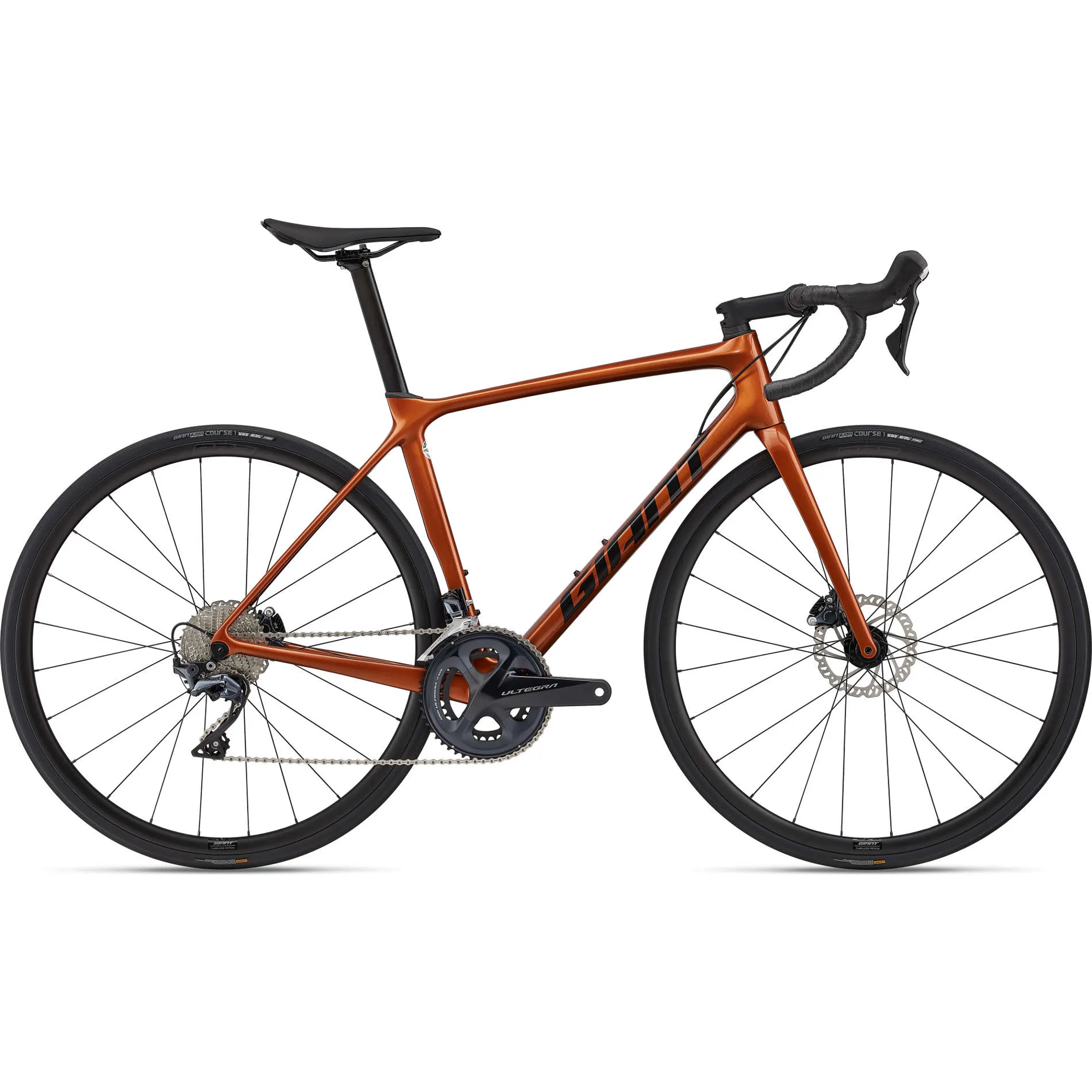 2022 Giant TCR Advanced Disc Carbon Road Bike in Amber Glow