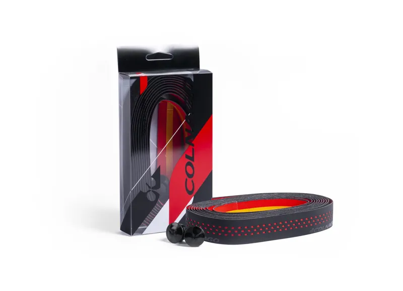 Colnago DOT Dual Layer Bar Tape : Black with Red