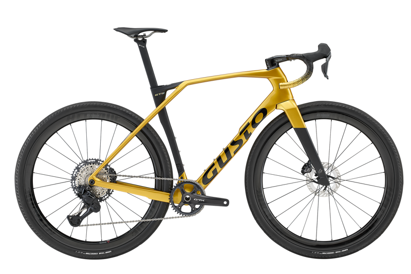 Gusto GTG PRO TE Gravel Bike : Team Gold