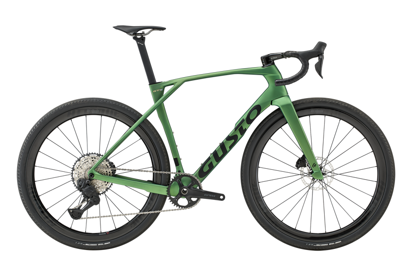 Gusto GTG PRO TE Gravel Bike : Forest Green