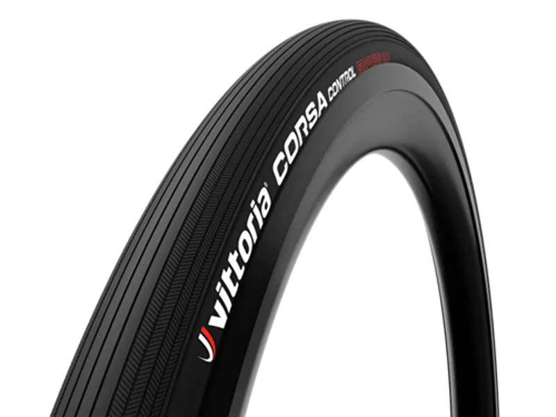 Vittoria CORSA CONTROL Folding G2.0 Clincher Tyres : FULL BLACK
