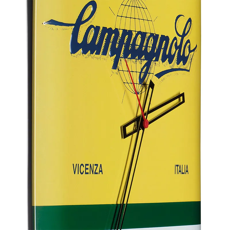 Campagnolo Brevetti Internazionali Wall Clock in Yellow-2
