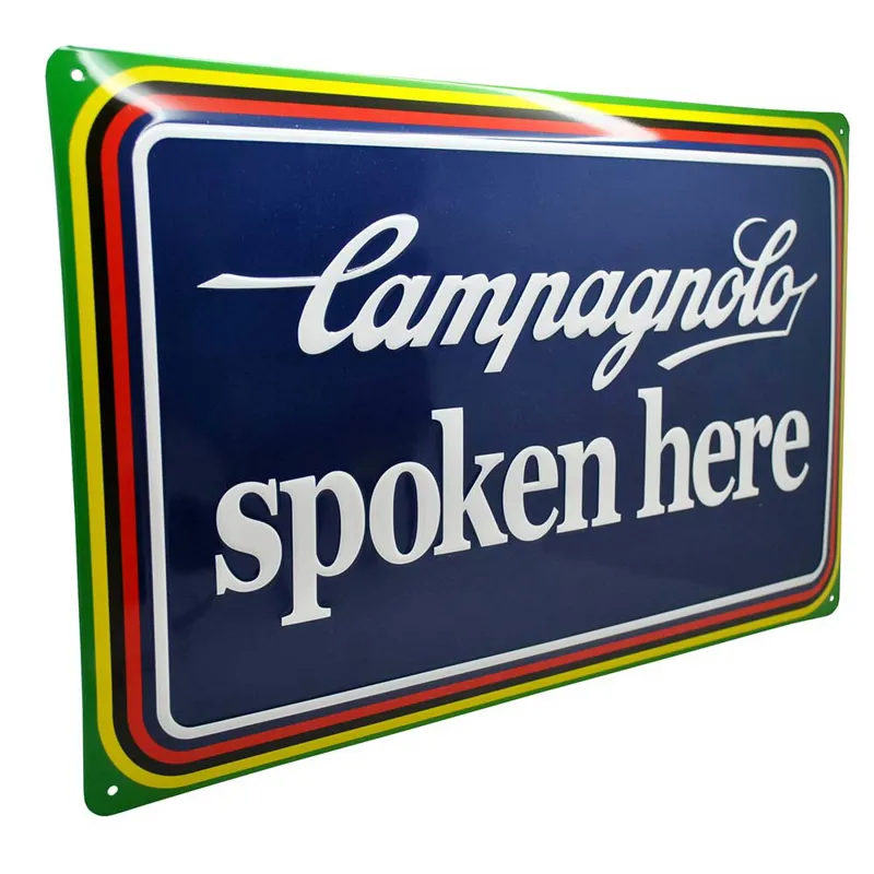 Campagnolo Tin Plate : Campagnolo Spoken Here-1