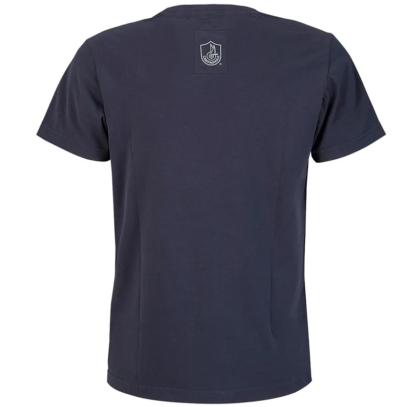 Campagnolo Winged Wheel T- Shirt : Blue-1