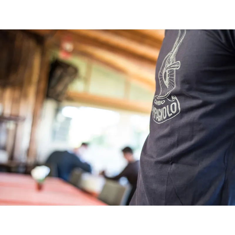 Campagnolo Winged Wheel T- Shirt : Blue-7