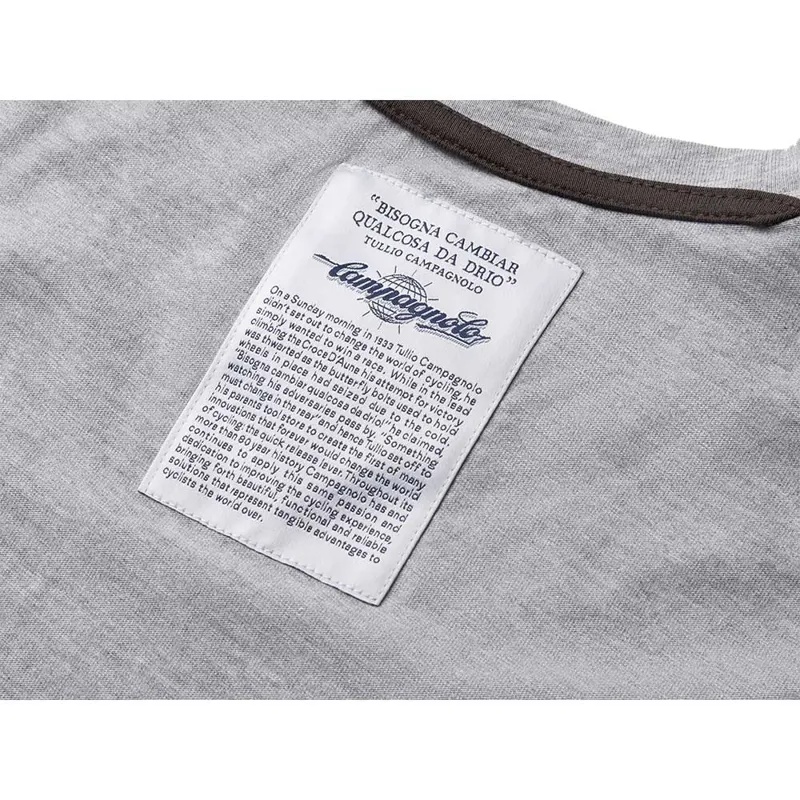 Campagnolo Brevetti Internazionali T- Shirt : Grey-3