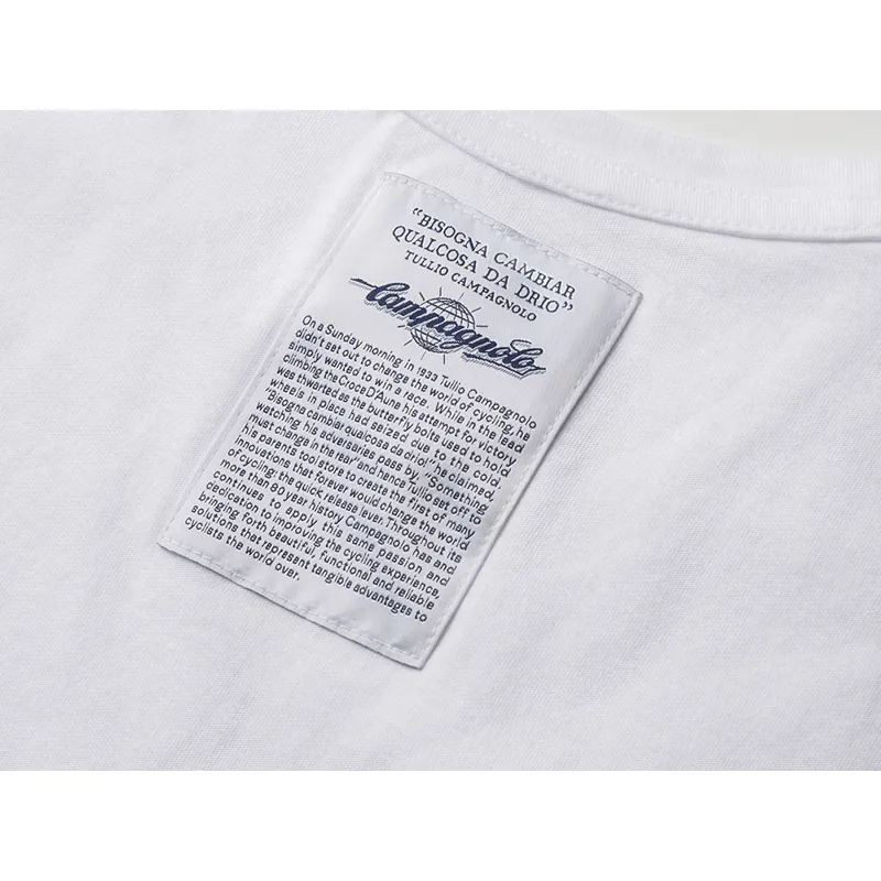 Campagnolo Brevetti Internazionali T- Shirt : White-3
