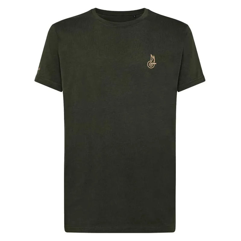 Campagnolo Logo T- Shirt in Khaki Green