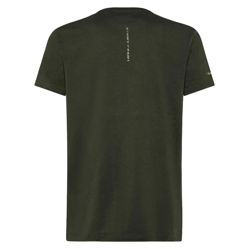 Campagnolo Logo T- Shirt in Khaki Green-1