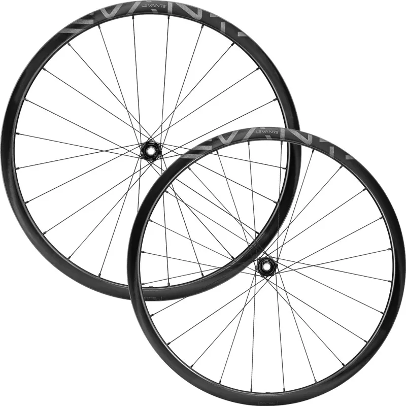 Campagnolo Levante Carbon Gravel Wheels : Black